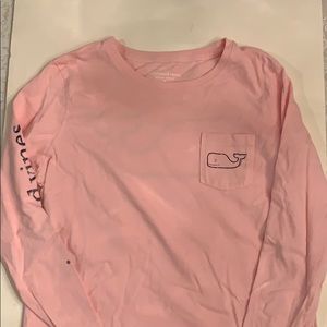 Vineyard Vines long sleeve tee shirt pink